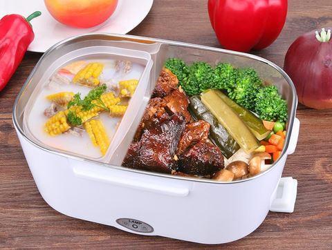 LunchBox™ | Boite bento chauffante | Cuisine - INOVA CUISINE