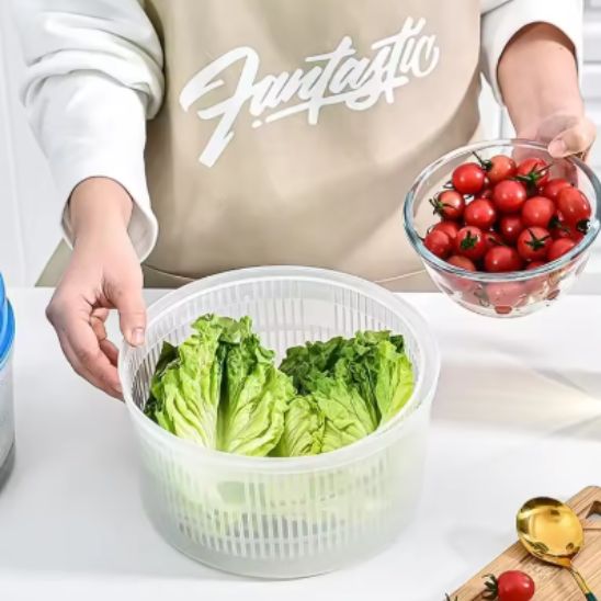 SaladeExpress™️ - Essoreuse à Salade Rapide et Efficace - INOVA CUISINE