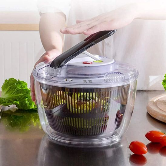 SaladeSpin™ - Essoreuse à Salade Performante - INOVA CUISINE SHOP